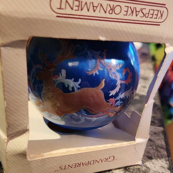 Blue Keepsake Ornament - Picture 2 of 3